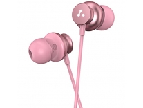Ambrane Stringz 38 Wired Earphones with Mic, Powerful HD Sound with High Bass, Tangle Free Cable, Comfort in-Ear Fit, 3.5mm Jack (Pink), Normal Rs. 179
