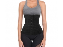 Aston Andia Women Waist Cinchers Corset Adjustable Hook&Eye Closure Workout Trainer Flexible Body Shaper Weight Loss Belt (XL) Black Rs. 299