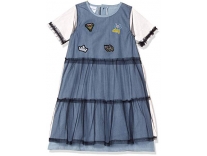 Blink Street Girl’s Regular Dress (BS-1015-11_M.Blue 7 8 Years) Rs. 203