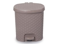 Cello Classic Plastic Pedal Dustbin, 12 litres, Grey Rs. 584