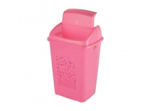 Cello Plastic Marbella Swing Dustbin, 10 Litre, Pink, Set of 1 Rs.239