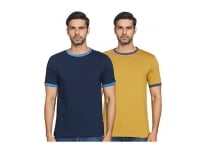 Amazon Brand – Inkast Denim Co. Men’s Solid Regular T-Shirt (SS20INKTEE36_Ecru Olive & Irish Navy 2XL) Rs. 374