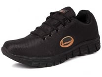 Lancer Men’s Black Running Shoes – 6 UK Rs.349