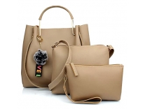 Mammon women’s Shoulder Hand bag Combo (3lr-pouch) (Cream) Rs. 469