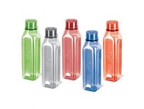 Milton Prime 1000 Pet Water Bottle, Set of 5, 1 Litre Each, Assorted | BPA Free | 100% Leak Proof | Office Bottle | Gym Bottle | Home | Kitchen | Travel Bottle | Hiking | Treking Bottle Rs.399