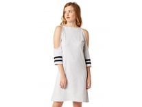 Miss Chase Women’s Cotton Shift Dress (MCSS17D07-97-17_Light Grey_X-Small) Rs. 313