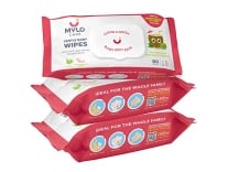 Mylo Care Gentle Anti-Bacterial New Born Baby Wet Wipes with Organic Coconut Oil, Organic Aloe Vera & Neem, Mild Soothing Fragrance Wipes with Lid (80 wipes x 3 packs) Rs. 211
