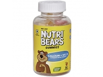 NutriBears Calcium + Vitamin D Gummies for Kids, 30 Gummies (Mango & Strawberry Flavour) Rs.314