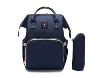Oren Empower Pofunuo- Stylish Baby Diaper Backpack for Babies with Large Capacity Including 1 Extra Bottle Cover (LxBxH- 25 cm x 17 cm x 7cm, Navy Blue) Rs. 627