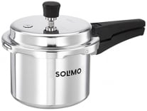 Amazon Brand – Solimo Aluminium Pressure Cooker – 5 Litres, Non- Induction Rs. 858