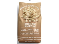 Vegan White Chocolate Minis – Stevia Sweetened – Ideal for Snacking – Baking – Hot Chocolates – Granola & Oats – Melt and Spread – Smoothies – Milk Shakes & Protein Shakes 200g Rs. 150