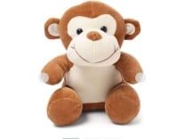 Babique Monkey Sitting Plush Soft Toy Cute Kids Animal Home Decor Boys/Girls (28 cm) Rs.189