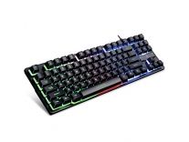 EvoFox Fireblade Gaming Wired Keyboard with LED Backlit, 19 Anti-Ghosting Keys and Windows Lock Key (TKL) (Black) Rs. 999