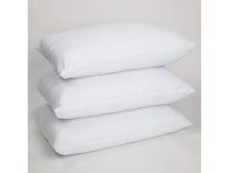 Fun Homes Luxurious 3 Piece Microfibre Pillow Filler – 16″x24″,White (Fun0277) Rs. 571