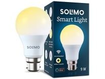 Amazon Brand – Solimo Wi-Fi Smart Light, 9W, B22 Holder, Alexa Enabled (Yellow/Light Yellow/White) Rs. 449