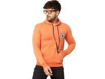 RodZen Men’s Fleece Hooded Sweatshirt (RZ08NINEPEACH-XL_Peach 2_X-Large) Rs. 399