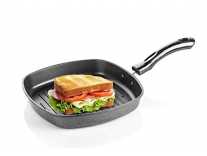 Panca Non Stick Aluminium Grill Pan Multi Snack Pan Sandwich Maker Uttapam Pan Chilla Pan- Grey, Make in India Rs.399