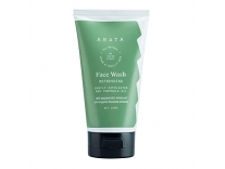 Arata Natural Refreshing Face Wash with peppermint ,lemon oil & organic Flax seeds extract || All Skin Types || All Natural, Vegan & Cruelty Free|| Detoxifies, gently Exfoliates & controls oil for Women & Men (150 ml) Rs.424