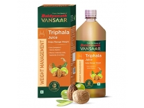 Baidyanath Vansaar Triphala Juice | Helps Weight Control | Constipation Relief | 100% Herbal Juice made with Organic Ingredients – Amla, Haritaki, Bahera – 1L Rs. 110