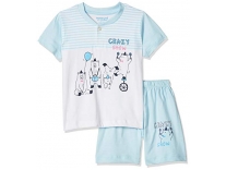 Bumchums Baby Boy’s Cotton Clothing Set (J174_Assorted Printed_Large) Rs. 109