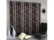 Fashion String 4 Pieces Door Curtain Set, 7 Feet Long, Brown Rs. 499