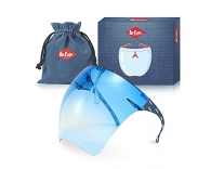 Lee Cooper Goggle-Style Face Shield with 180° Safety Coverage: Anti-Fog Glasses and Clear Face Visor Integrated in One Design – Unisex Fashion Protective Wear for Men & Women Rs. 349