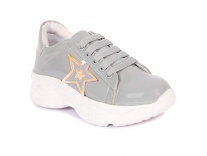 Longwalk Women Casual Shoes Chunky Sole Sneakers for Girls Grey Rs. 349