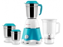 Longway Super Dlx 750 W Mixer Grinder with 4 Jars (Powerful Motor with 1 Year warranty, White & Blue) Rs. 1649