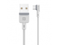 Portronics Konnect L POR-1403 Fast Charging 3A Type-C Cable 1.2 Meter with Charge & Sync Function for All Type-C Devices (White) Rs.129