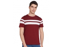 Amazon Brand – Symbol Men’s Solid Regular T-Shirt (SS20SYMTEE22_Vintage Maroon2 M) Rs. 219