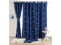 Swayam Cotton Floral Printed Eyelet Window Curtain (Multicolour ) Rs. 192