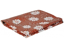 Jm Homefurnishings Vinyl Washing Machine Cover for Bosch 12 Kg Fully Automatic Top Loading, Woa126x0in, Floral Print (Coffee) Rs.186