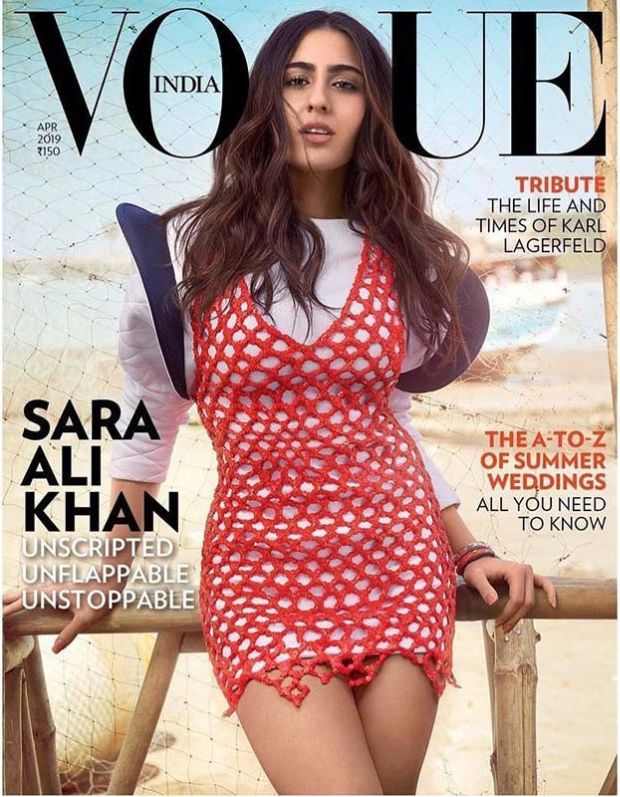 Sara Ali Khan Shoots For Vogue Magazine