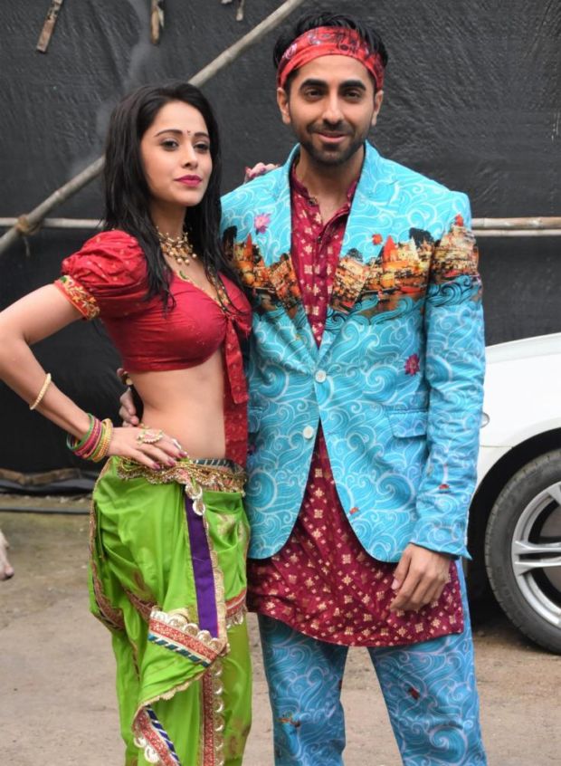 Ayushmann Khurrana And Nushrat Bharucha Promoting ‘Dream Girl’