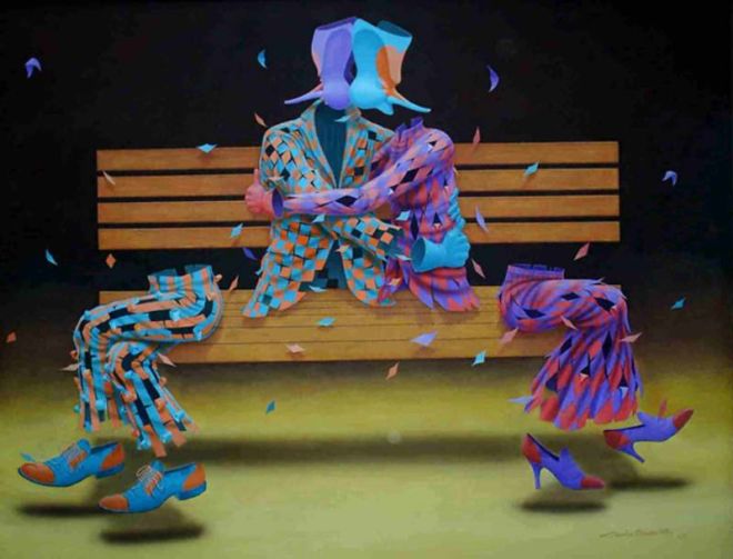 Brazilian Artist Claudio Souza Pinto Makes Amazing Paintings