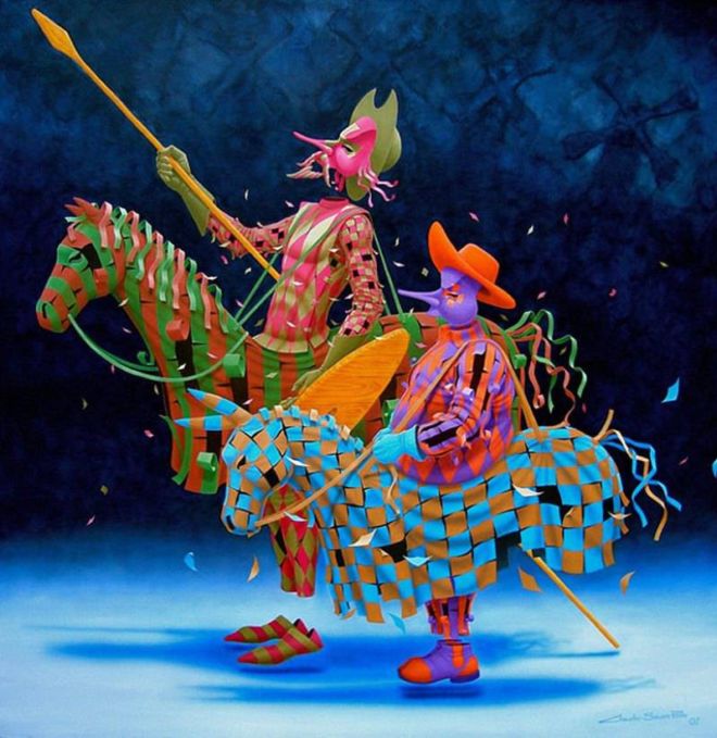 Brazilian Artist Claudio Souza Pinto Makes Amazing Paintings