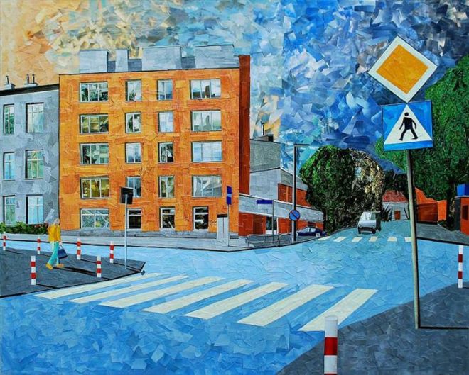 16 Paper And Glue Paintings That Are Really Amazing