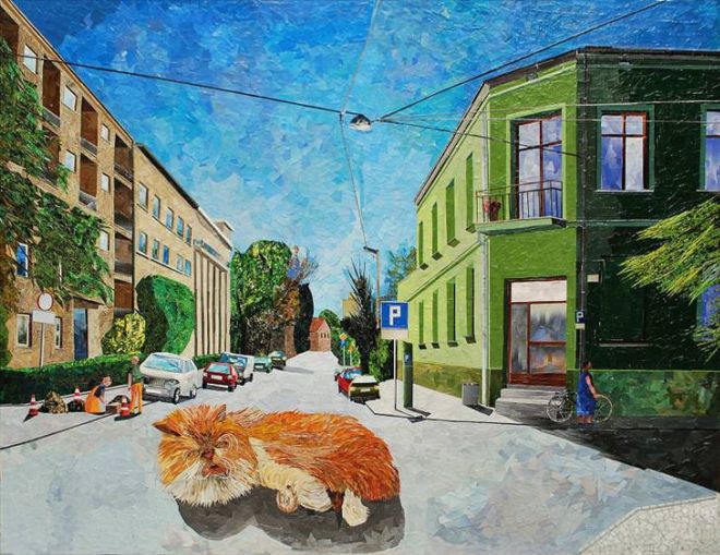 16 Paper And Glue Paintings That Are Really Amazing