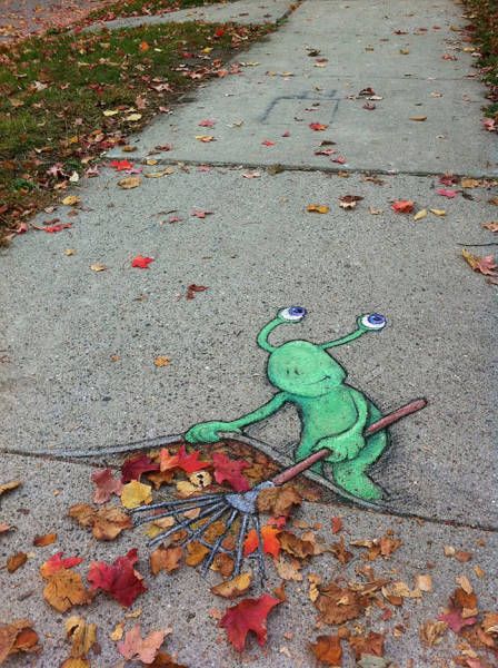 23 Street Artworks That Combine With Nature