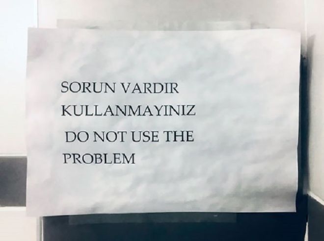 25 Craziest Translated English Signs From Around The World