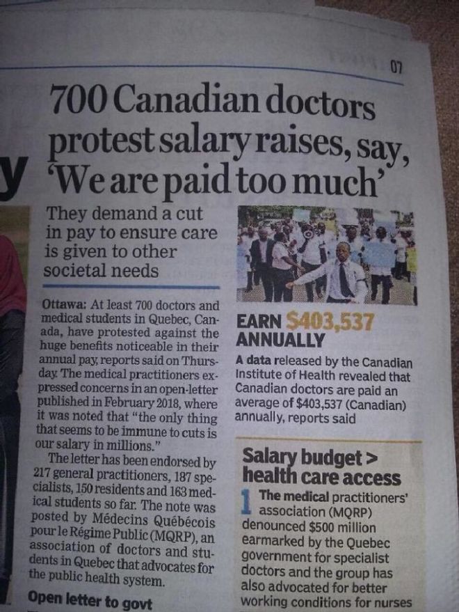 It Happens Only In Canada