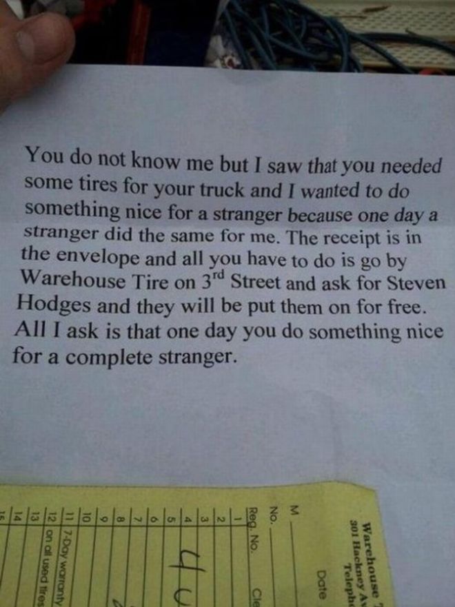 17 Random And Inspiring Acts Of Kindness That Will Melt Your Heart