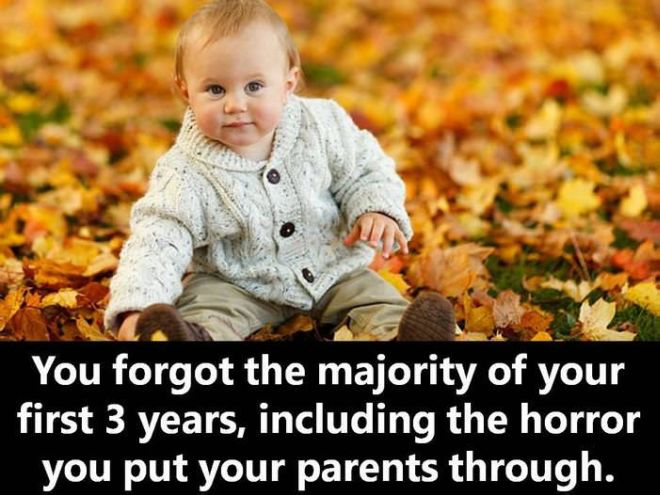 19 Surprising Facts About Your Early Years