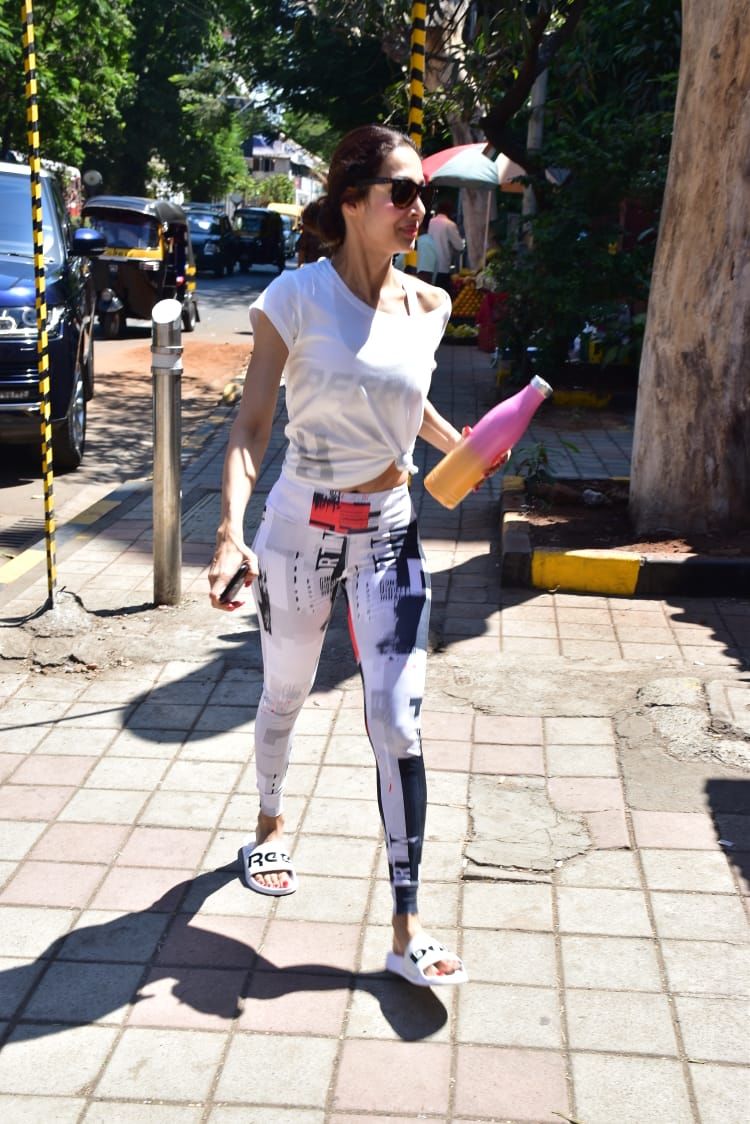Malaika Arora Heading To Her Gym In Mumbai