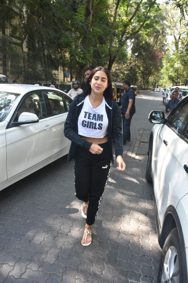 Sara Ali Khan Out And About Candids In The City