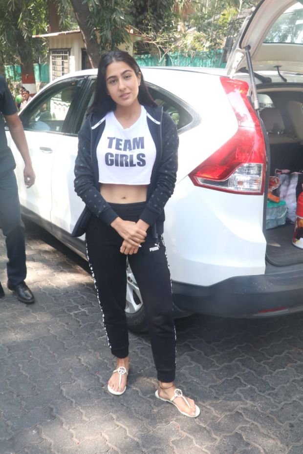 Sara Ali Khan Out And About Candids In The City
