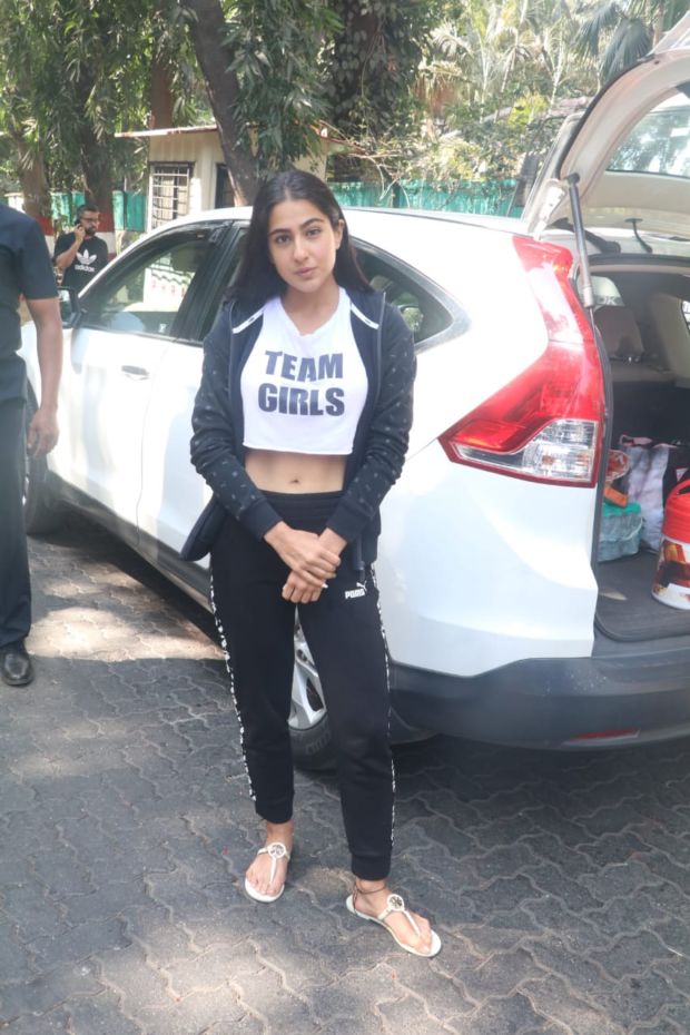 Sara Ali Khan Out And About Candids In The City