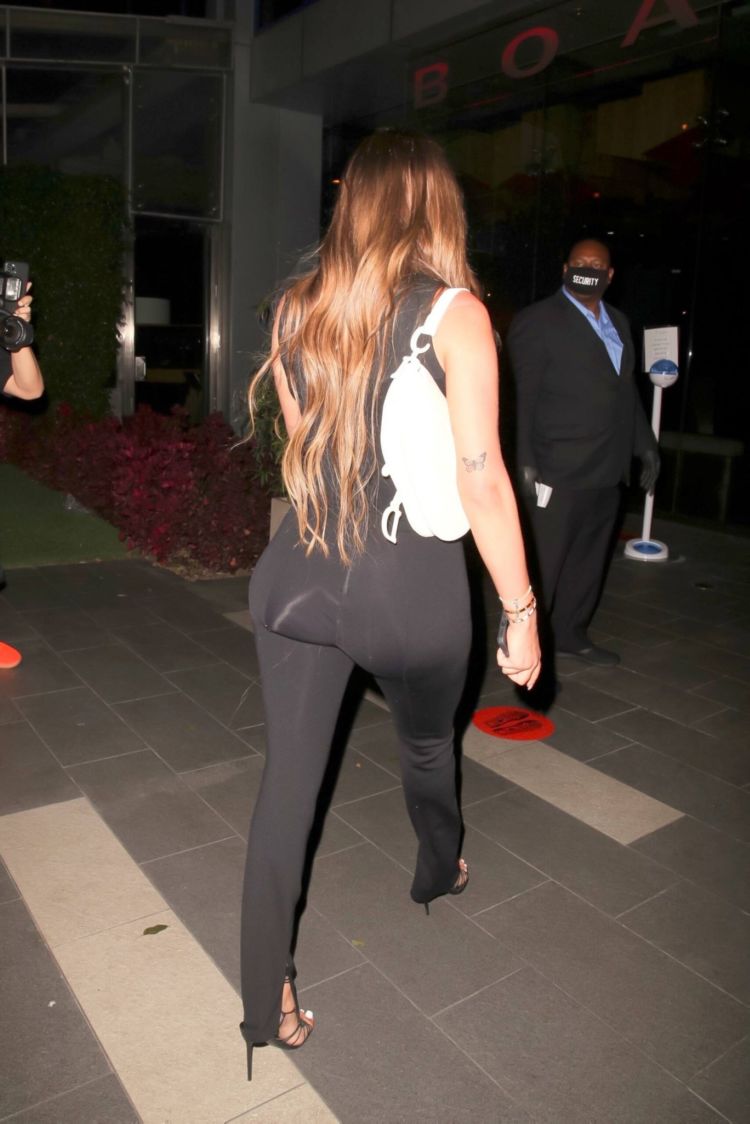 Anastasia Karanikolaou And Kelsey Calemine Spotted At BOA Steakhouse In West Hollywood