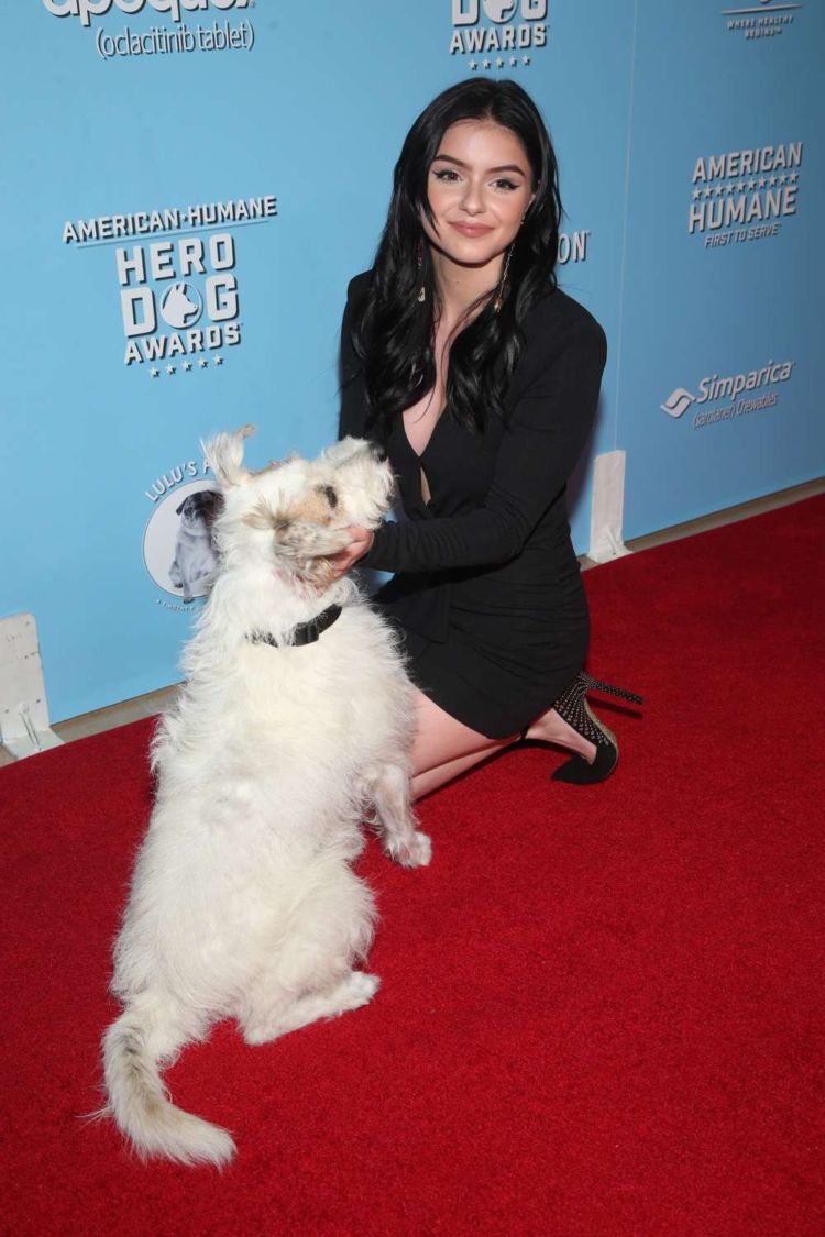 Beautiful Ariel Winter Attends American Humane Hero Dog Awards 2019