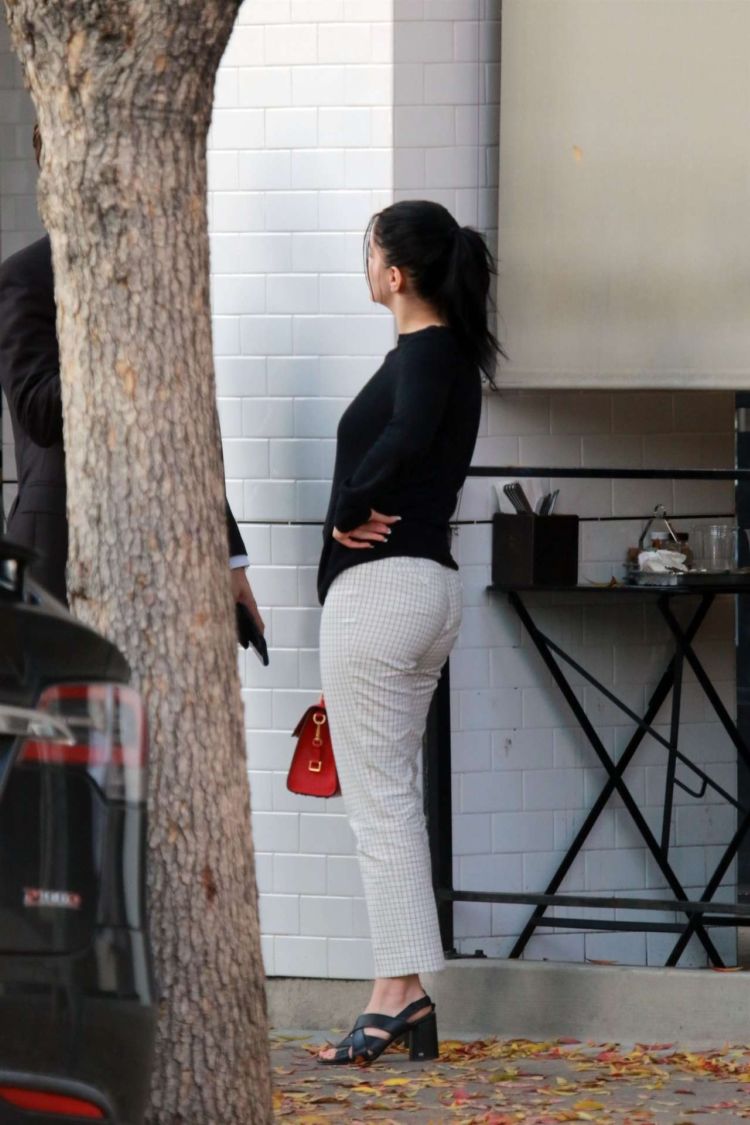 Ariel Winter Candids Outside Joan's On Third In Studio City